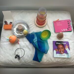 Lovevery Baby Play Kit with Toys and Books